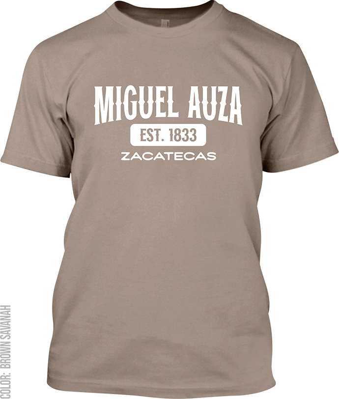 Miguel Auza, Zacatecas Signature T-Shirt