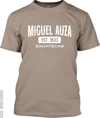 Miguel Auza, Zacatecas Signature T-Shirt