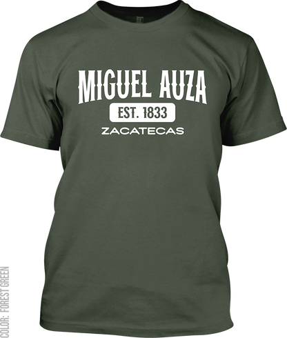 Miguel Auza, Zacatecas Signature T-Shirt