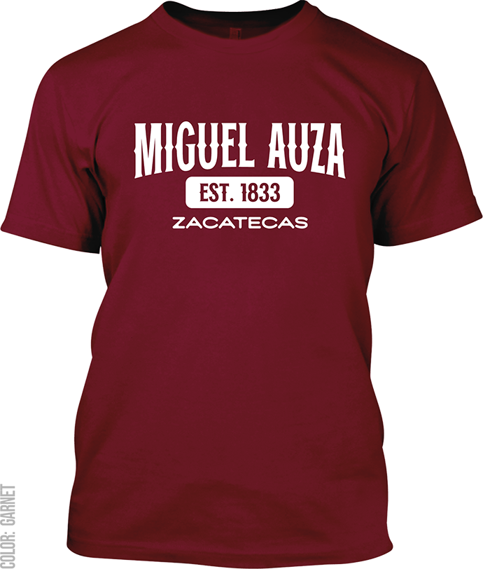 Miguel Auza, Zacatecas Signature T-Shirt