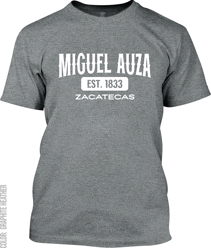 Miguel Auza, Zacatecas Signature T-Shirt