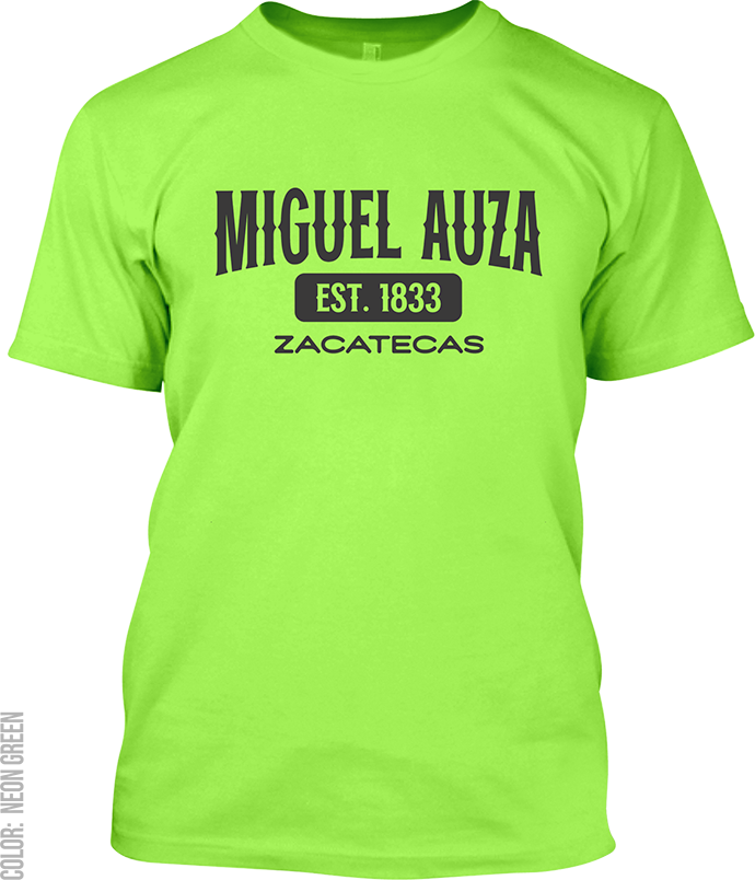 Miguel Auza, Zacatecas Signature T-Shirt