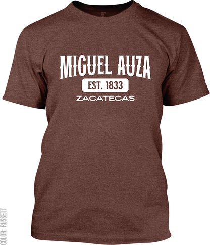 Miguel Auza, Zacatecas Signature T-Shirt