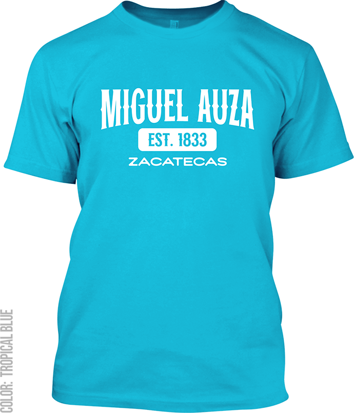 Miguel Auza, Zacatecas Signature T-Shirt