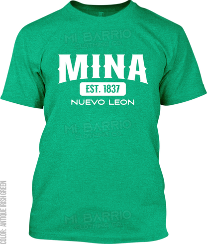 Mina, Nuevo Leon Signature T-Shirt