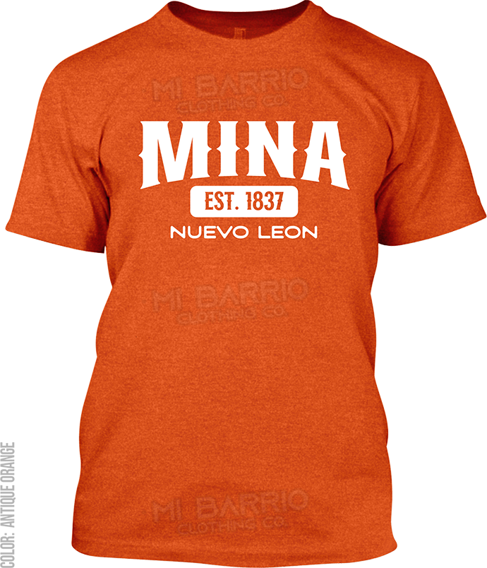 Mina, Nuevo Leon Signature T-Shirt