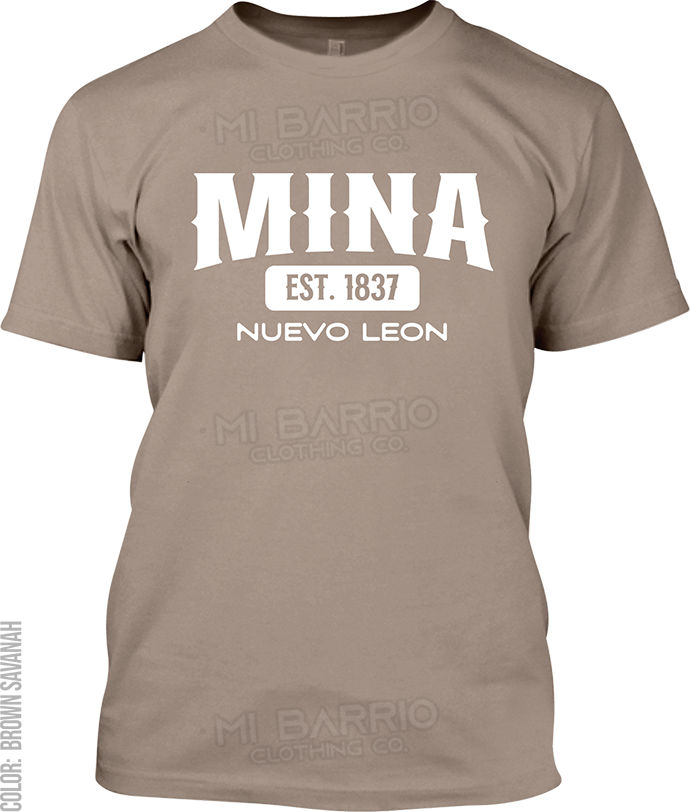 Mina, Nuevo Leon Signature T-Shirt