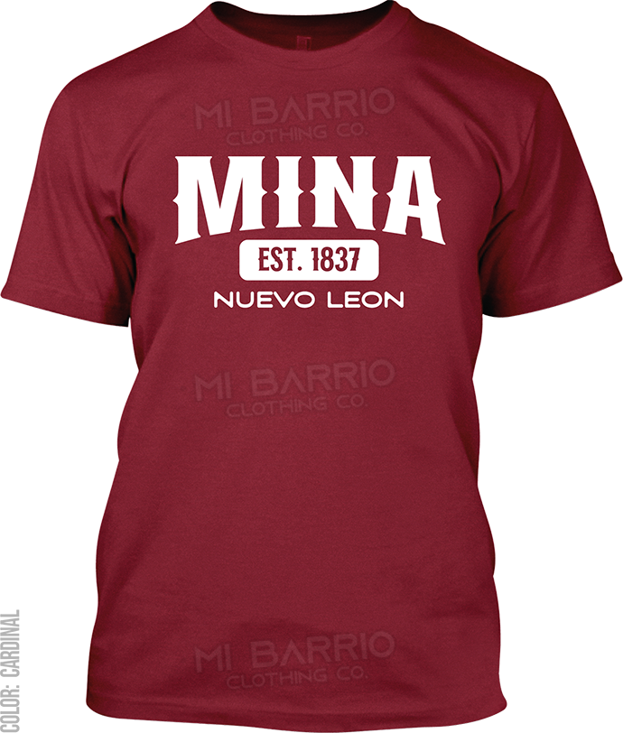 Mina, Nuevo Leon Signature T-Shirt