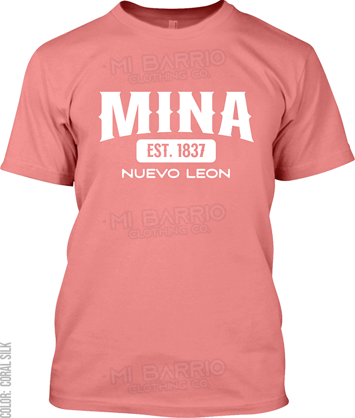 Mina, Nuevo Leon Signature T-Shirt