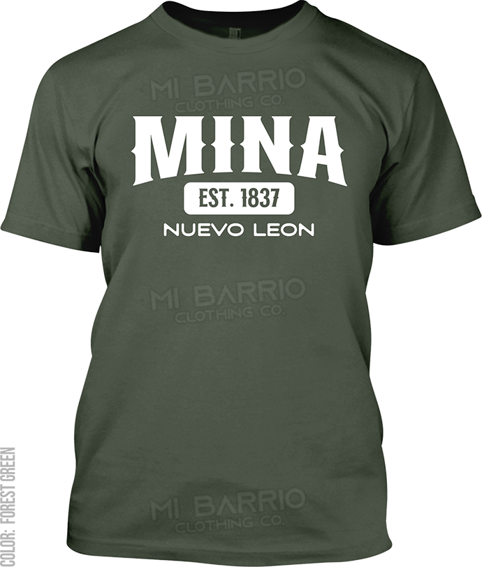 Mina, Nuevo Leon Signature T-Shirt