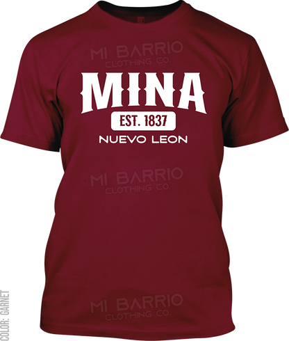 Mina, Nuevo Leon Signature T-Shirt