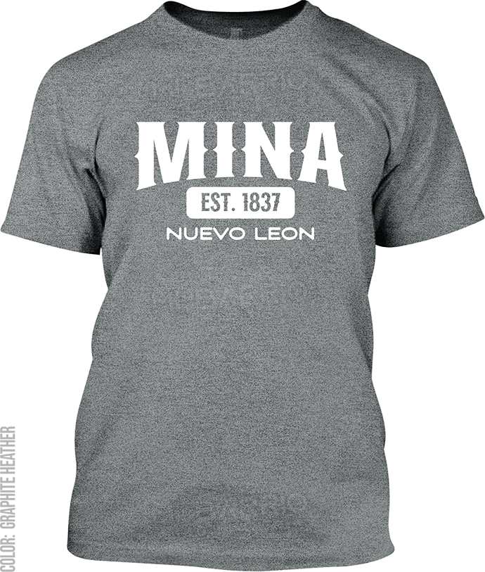 Mina, Nuevo Leon Signature T-Shirt