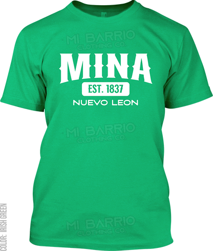 Mina, Nuevo Leon Signature T-Shirt