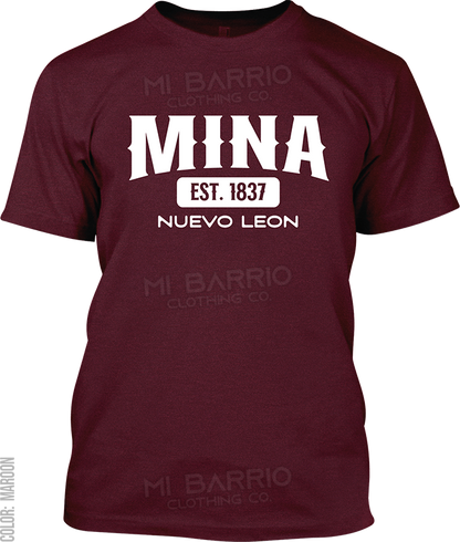 Mina, Nuevo Leon Signature T-Shirt