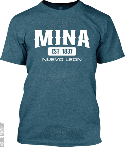 Mina, Nuevo Leon Signature T-Shirt