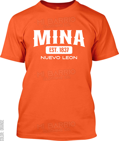 Mina, Nuevo Leon Signature T-Shirt