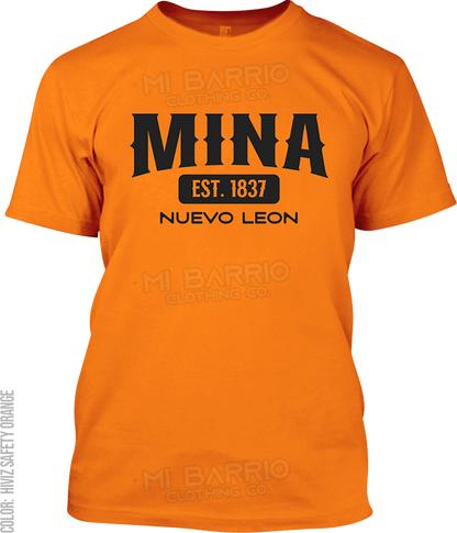 Mina, Nuevo Leon Signature T-Shirt