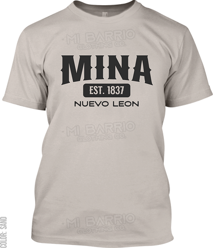 Mina, Nuevo Leon Signature T-Shirt