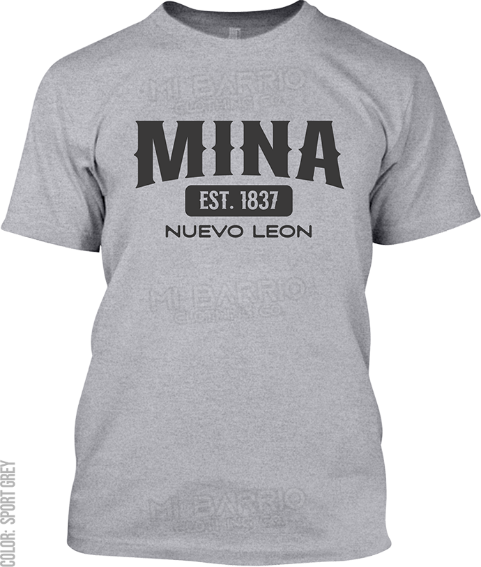 Mina, Nuevo Leon Signature T-Shirt