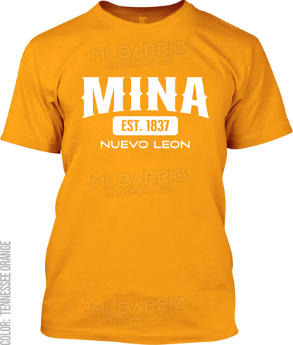 Mina, Nuevo Leon Signature T-Shirt