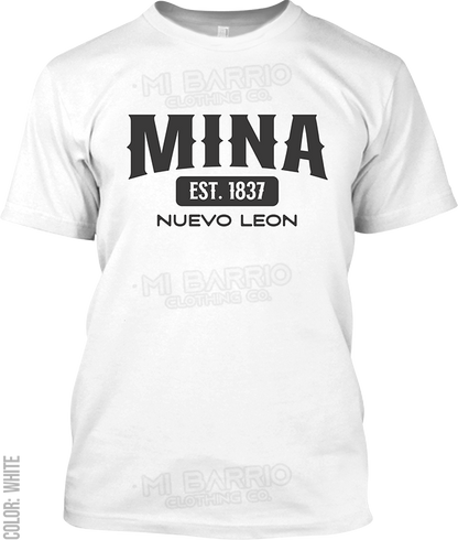 Mina, Nuevo Leon Signature T-Shirt