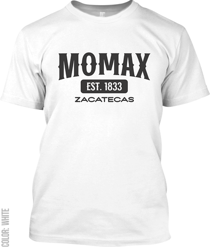 Momax, Zacatecas Signature T-Shirt