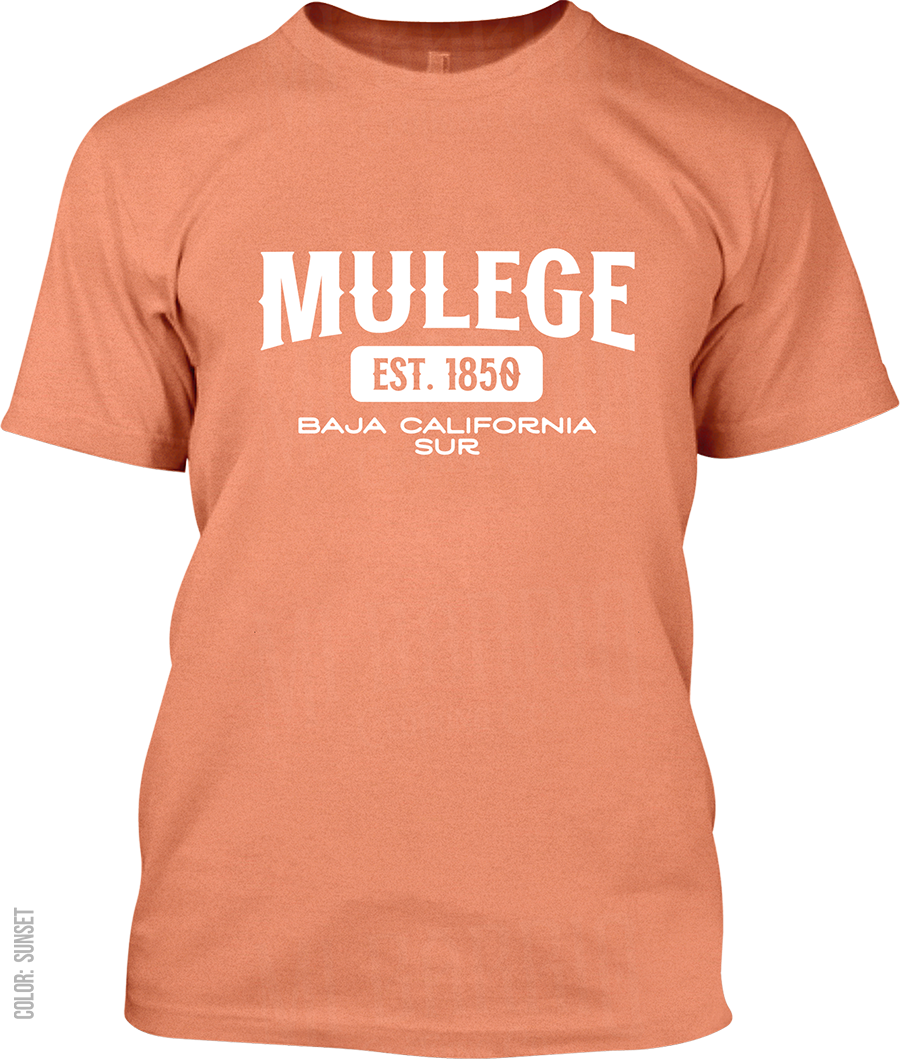 Mulege, Baja California Sur Signature T-Shirt