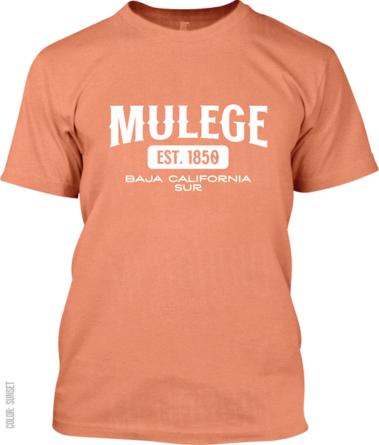 Mulege, Baja California Sur Signature T-Shirt