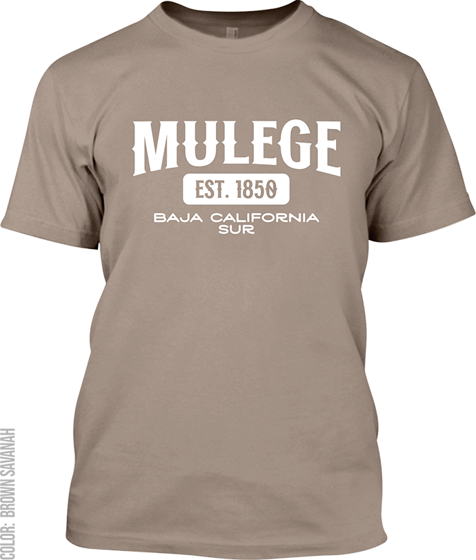 Mulege, Baja California Sur Signature T-Shirt