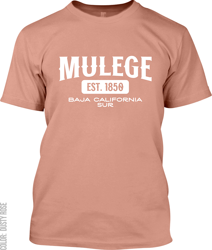 Mulege, Baja California Sur Signature T-Shirt