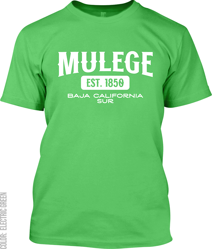 Mulege, Baja California Sur Signature T-Shirt