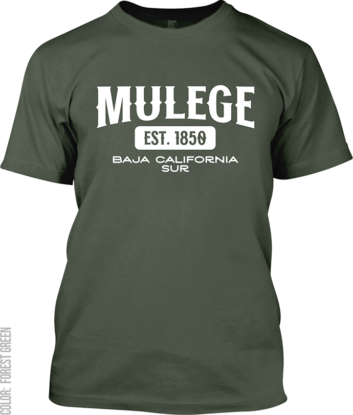 Mulege, Baja California Sur Signature T-Shirt