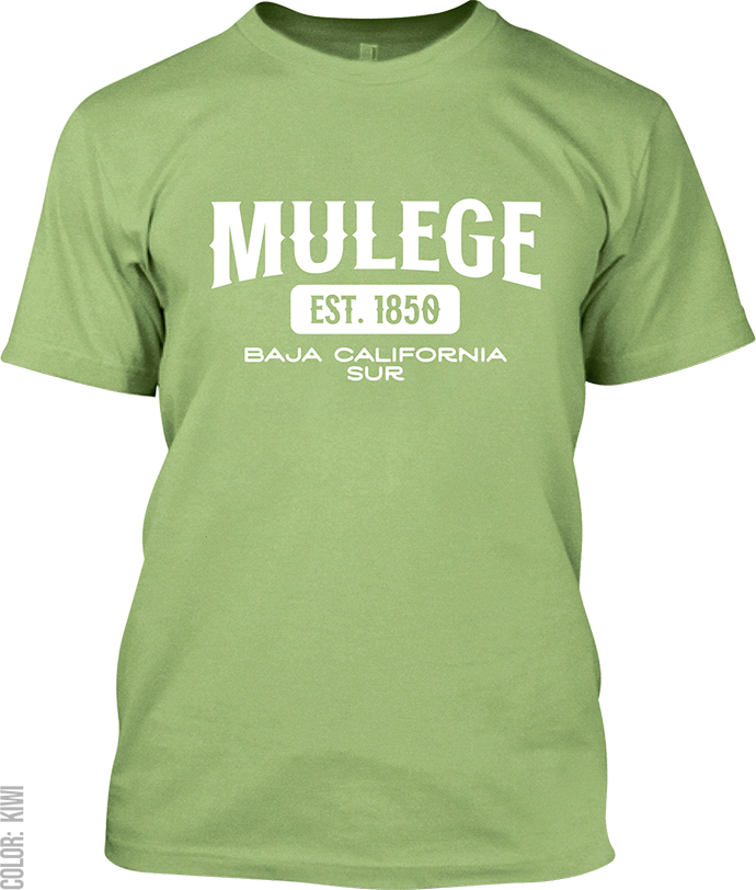 Mulege, Baja California Sur Signature T-Shirt