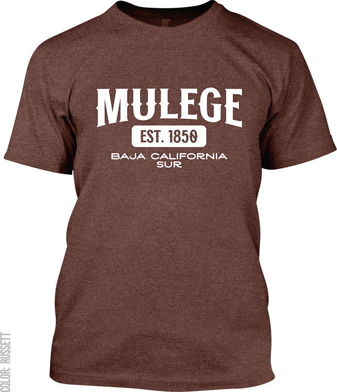 Mulege, Baja California Sur Signature T-Shirt