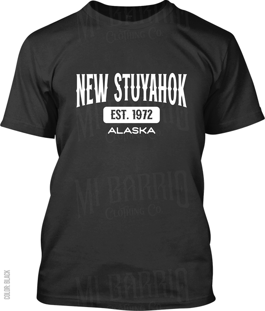 New Stuyahok, Alaska Signature T-Shirt