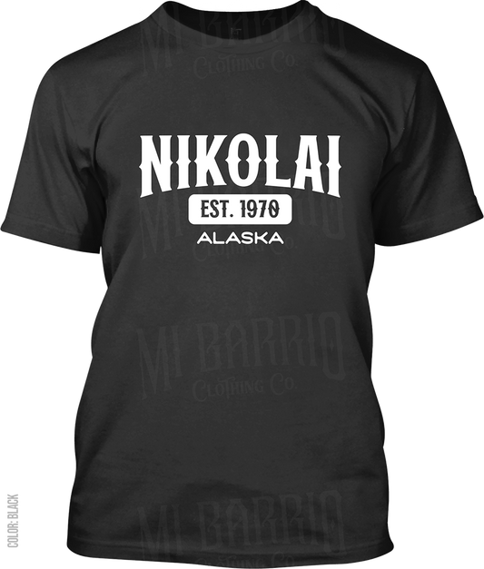 Nikolai, Alaska Signature T-Shirt