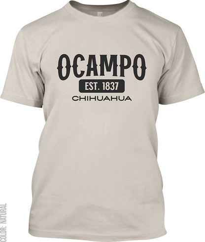 Ocampo, Chihuahua Signature T-Shirt