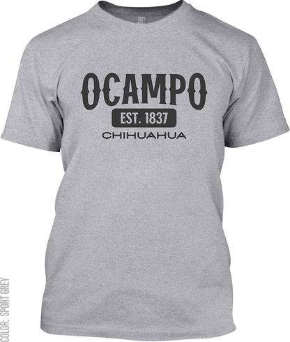 Ocampo, Chihuahua Signature T-Shirt