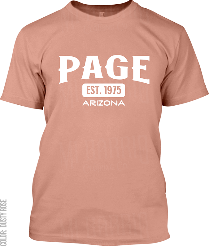 Page, Arizona Signature T-Shirt