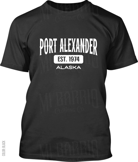 Port Alexander, Alaska Signature T-Shirt