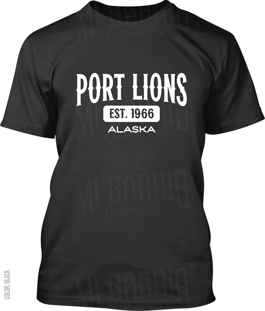 Port Lions, Alaska Signature T-Shirt