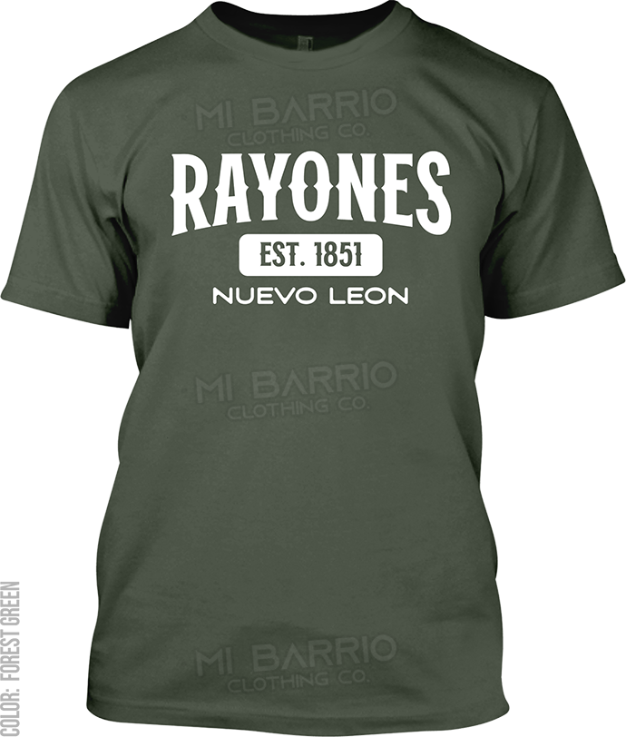 Rayones, Nuevo Leon Signature T-Shirt