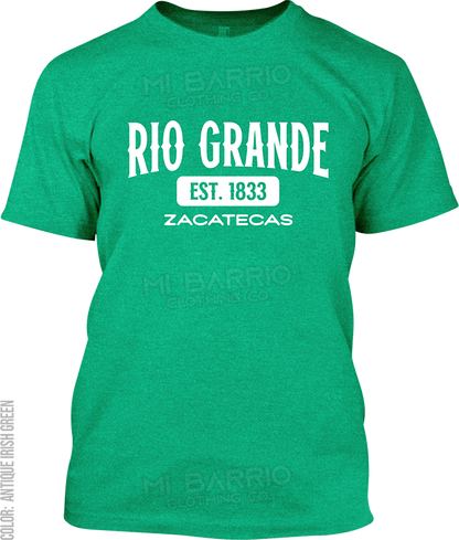 Rio Grande, Zacatecas Signature T-Shirt