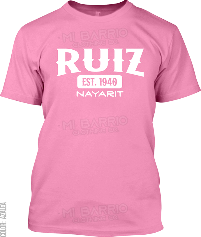 Ruiz, Nayarit Signature T-Shirt