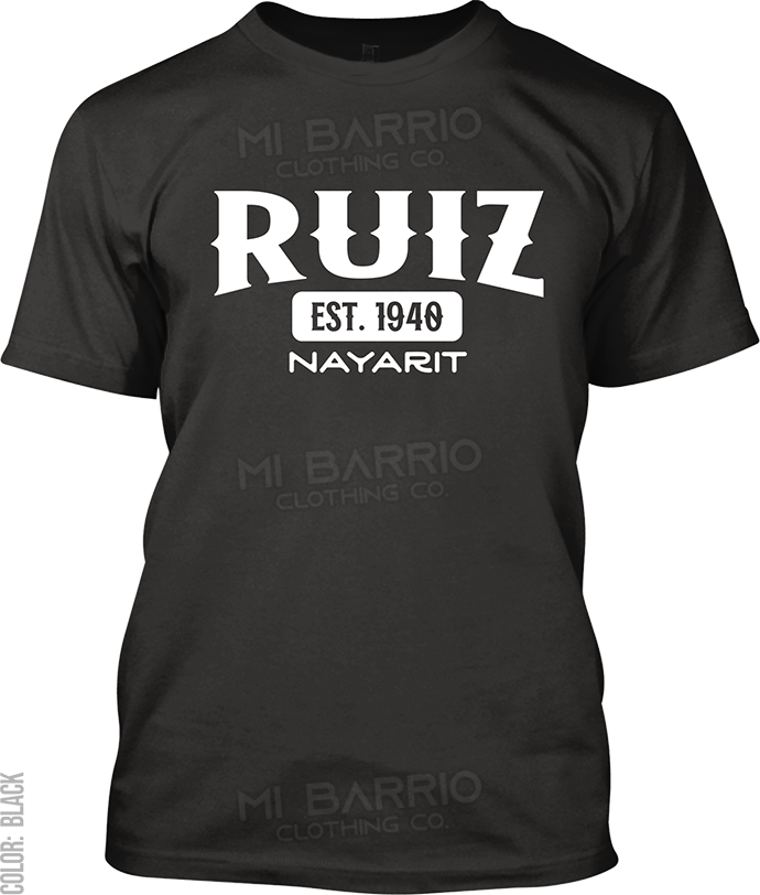 Ruiz, Nayarit Signature T-Shirt