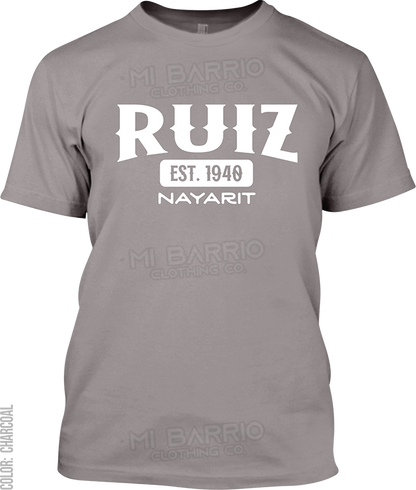 Ruiz, Nayarit Signature T-Shirt