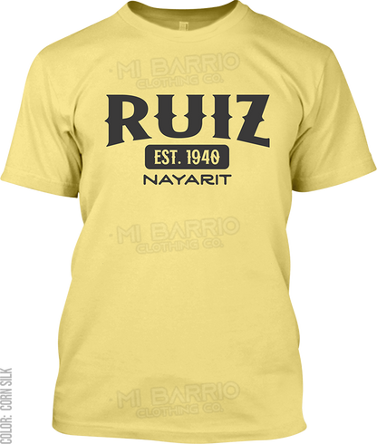 Ruiz, Nayarit Signature T-Shirt