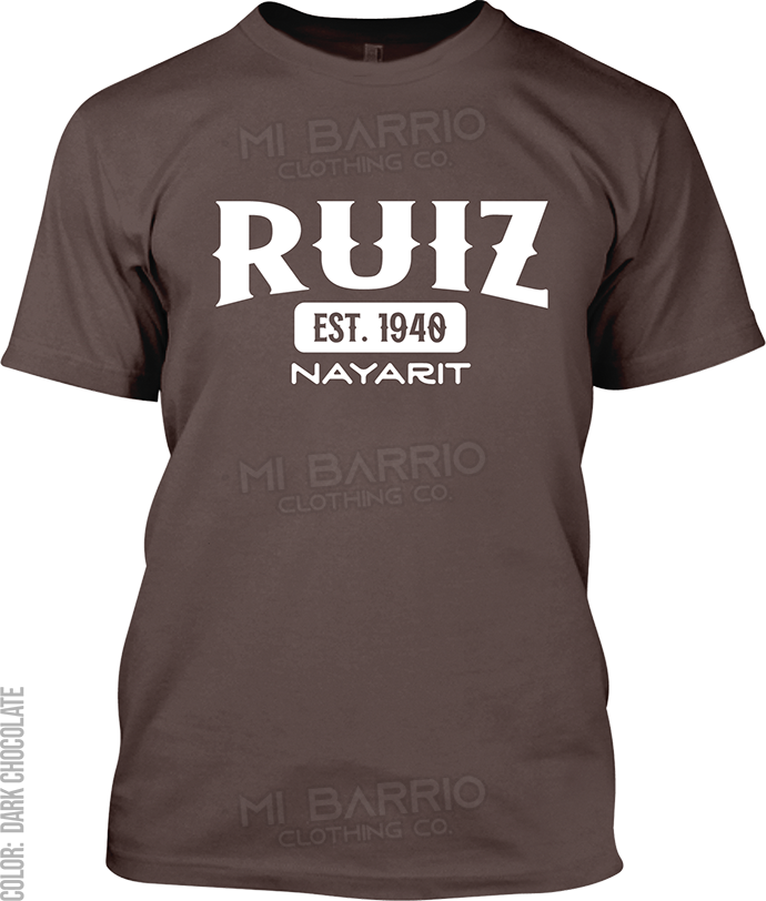 Ruiz, Nayarit Signature T-Shirt