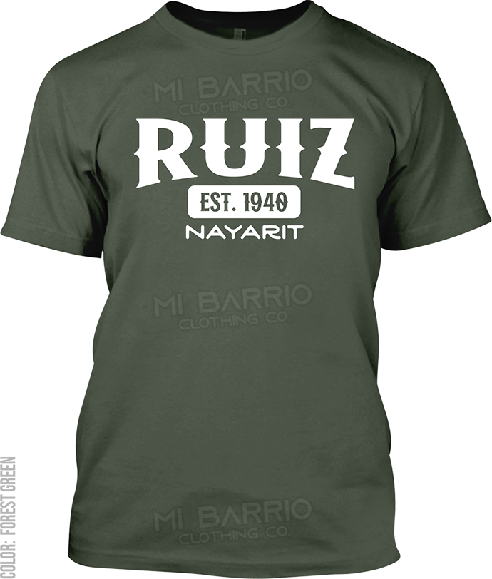 Ruiz, Nayarit Signature T-Shirt