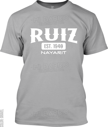 Ruiz, Nayarit Signature T-Shirt